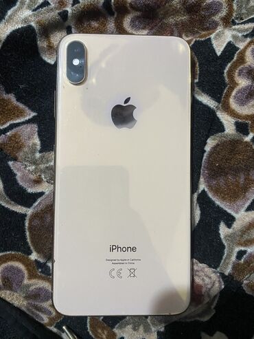 мощный ноутбук купить: IPhone Xs Max, 256 ГБ, Алтын, 100 %