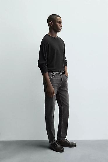 zara обувь: Мужские джинсы, M, Zara, Новый, цвет - Серый, Платная доставка — 1