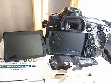 Фотоаппараты: Canon EOS 80D fotoaparat dəsti - Korpus: Canon EOS 80D (APS‑C, DSLR) — 3