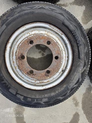 Disk təkərlər: İşlənmiş Disk təkər Mercedes-Benz 215 / 75 / R 16, 6 Boltlu — 10
