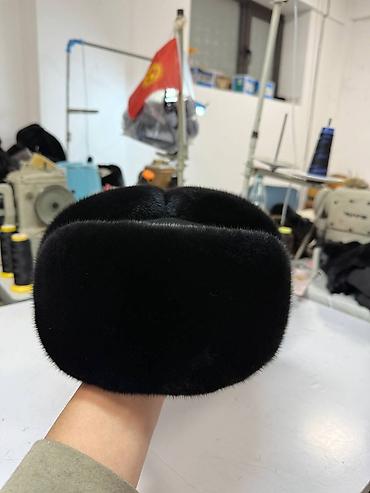 Головные уборы: Норковая шапка ушанка можно носить в 3 положении новое поступление — 8