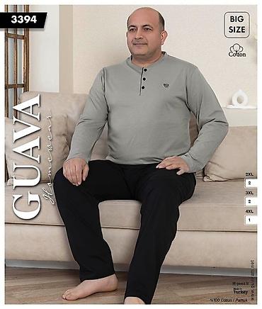 half zip: Турецкие мужские пижамы из 💯 хлопок Размеры 42 по 66 (7хл) — 2