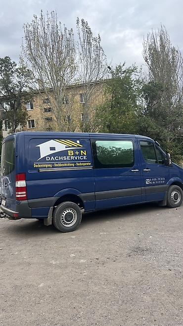 165 13: Mercedes-Benz Sprinter, синий пассажиро-грузовой фургон. Кузов и — 3
