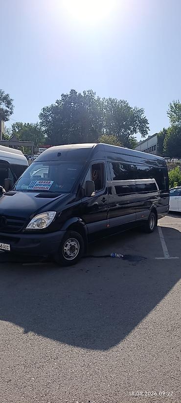 Транспорт: Пассажирский микроавтобус Mercedes‑Benz Sprinter (длинная база — 7