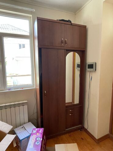 Masalar: Açılan, 2 qapılı Düz dolab, Qarderob, paltar dolabı