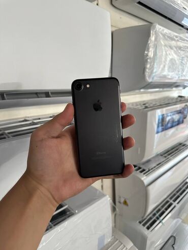 камера наблюдения ош: IPhone 7, Б/у, 256 ГБ, Черный, Зарядное устройство, Чехол, 100 %