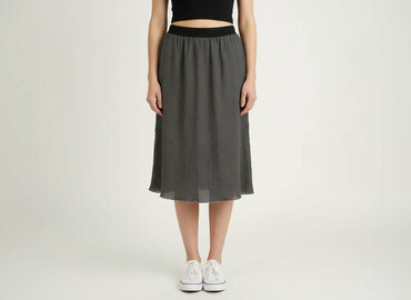 satynowe spódnice plisowane: Women`s skirt, size S