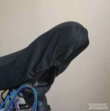 Dodaci za bicikl: NOVO Antibakterijska navlaka punjena gelom za sediste za bicikl, CRNE — 8