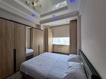 Посуточная аренда квартир: 2 комнаты, Душевая кабина, Постельное белье, Кондиционер — 1