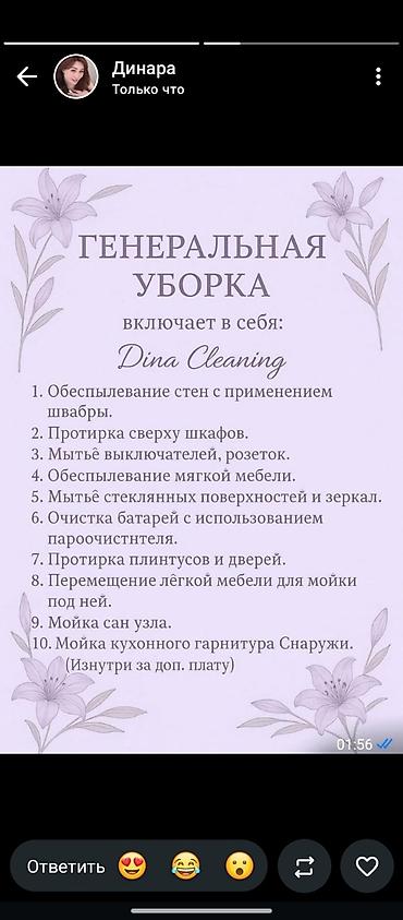 ремонт nintendo switch: Генеральная уборка от Dina Cleaning В перечень работ входит: - — 1