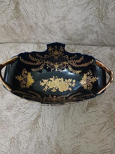 acar qabı: Razilasma yolu ile .Dekorativ şüşə dəst - Material: qalın — 2