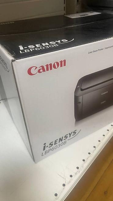 Принтеры: Продаю новый принтер Canon LBP6030B Чёрно-белый гарантия -6 мес — 2