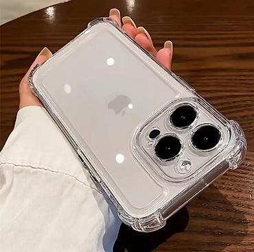 Maske i futrole za telefone: Maskice za iPhone 14 Pro Max – više modela i dizajna - Prozirna TPU — 1