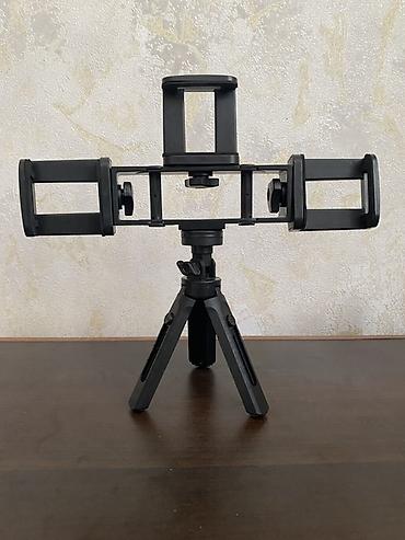 redmi c 15: Live Multi Clip with Lampstand – 3‑in‑1 telefon tutacağı və mini — 6