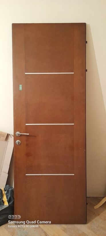 hamam aksesuarlari: MDF Otaq qapısı 90x220 sm, İşlənmiş, Zəmanətsiz