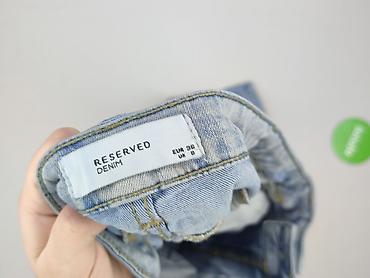 dzwony reserved: Denim, Jeansy damskie, rozmiar S — 4