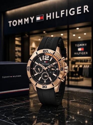 Наручные часы: Новый, Наручные часы, Tommy Hilfiger, цвет - Черный — 2