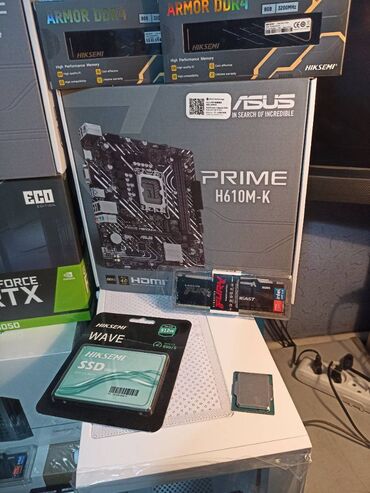 Настольные ПК и рабочие станции: Компьютер, ядер - 10, ОЗУ 16 ГБ, Игровой, Новый, Intel Core i5, NVIDIA GeForce RTX 3050, HDD + SSD — 15