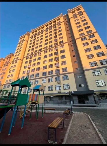 купить квартиру в токмоке: 1 бөлмө, 44 кв. м, Элитка, 14 кабат, Евроремонт