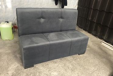 kafe ucun divanlar: Mini-divan, Yeni, Açılmayan, Bazasız, Vеlur parça — 2
