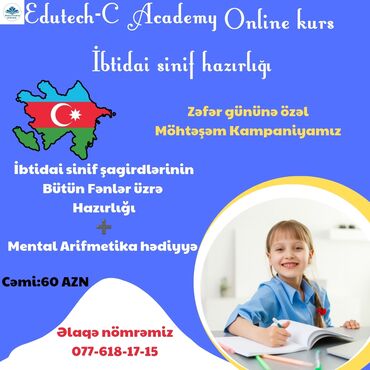 Repetitorlar: 💫Edutech-C Academy 💫 ✨Online kurs ✨ Zəfər gününə özəl möhtəşəm