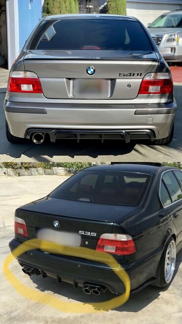 body kit: Bmw e39 duffuzer 🔴lip- spoyler - obliçovka - difuser- bufer - body