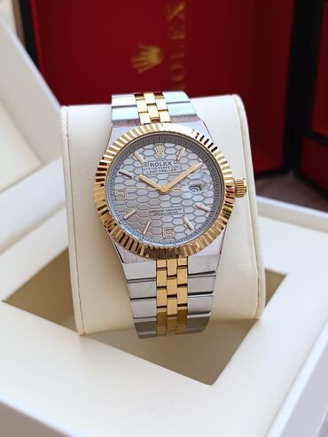 Qol saatları: Yeni, Qol saatı, Rolex, rəng - Qızılı — 9