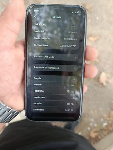 işləmiş televizorlar: IPhone 11, 64 GB, Qara, Face ID — 5