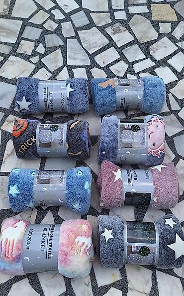 satenska posteljina cena: Ćebe svetleće 160x200 1100din — 1