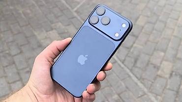 IPhone 17 Pro Max, Б/у, 1 ТБ, Синий, Зарядное устройство, В рассрочку, 96 %