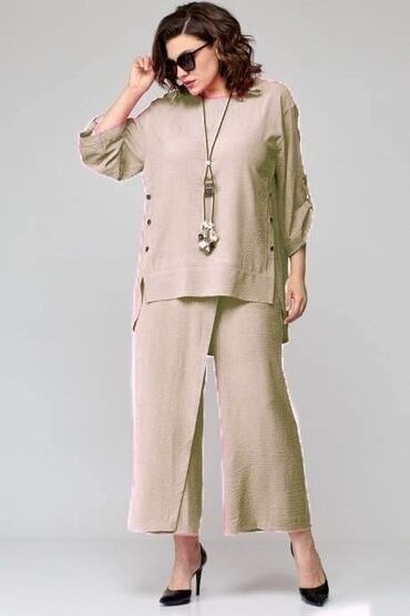 ženski komplet pantalone i sako: XL (EU 42), Jednobojni