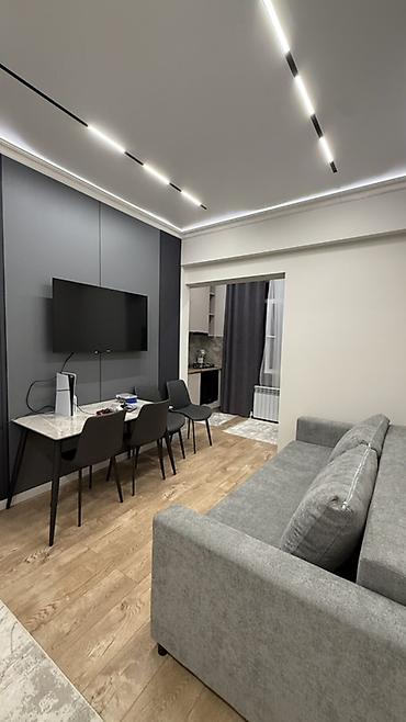 Продажа квартир: 2 комнаты, 47 м², Асанбай мкр Элитка, 11 этаж, Евроремонт — 2