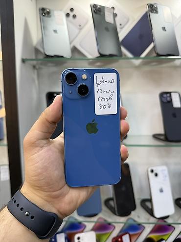 mini manqal: IPhone 13 mini, 128 GB, Göy, Face ID, Hissə-hissə ödəniş, Kredit — 7