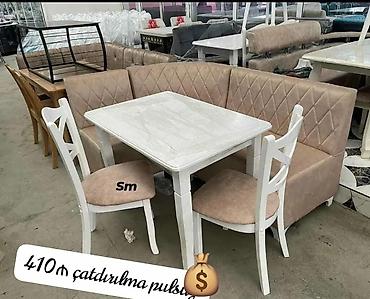 Divan və masa dəstləri: Künc divan masa oturacaq rəng seçimi var — 1