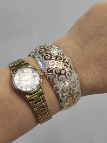 швейцарские часы в бишкеке цены: Серебряный Билерик ( браслет) Серебро напыление золото 925 пробы