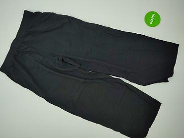 Жіночий одяг: Czarne spodnie damskie Sinsay w rozmiarze XL. Model o swobodnym — 3