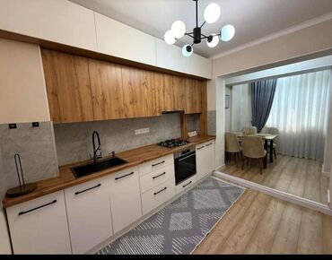 сдаю кызыл аскер: 3 комнаты, 62 м², Индивидуалка, 2 этаж, Евроремонт