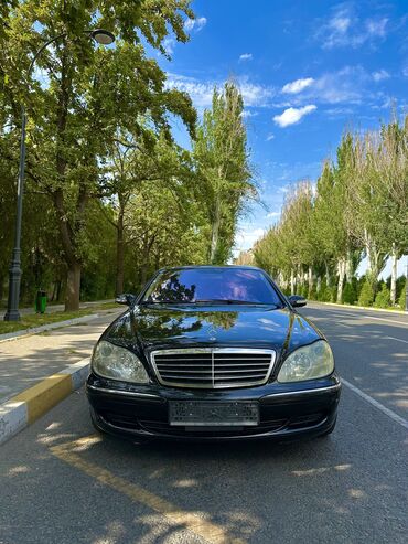 салон кабан: Mercedes-Benz S-Class: 2002 г., 5 л, Автомат, Бензин, Седан