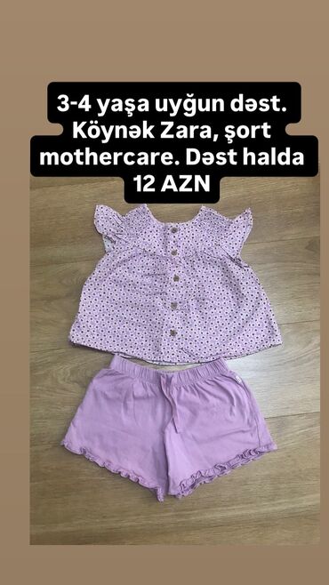 Köynəklər: Köynək, Qız üçün, 3 - 4 yaş, Zara Kids — 11