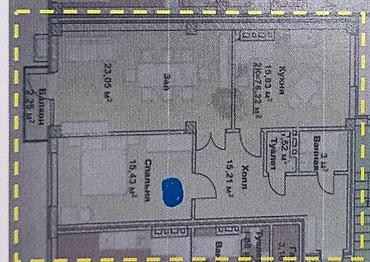 продаю новопавловка: 2 комнаты, 76 м², 3 этаж, ПСО (под самоотделку) — 5