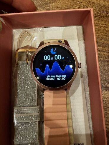 Smart saatlar: Smart saat, Sensor ekran, rəng - Qızılı — 4