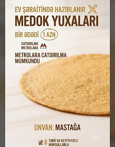analar ucun tortlar: Medok yuxaları – ev şəraitində bişirilir. Təbii və keyfiyyətli — 1