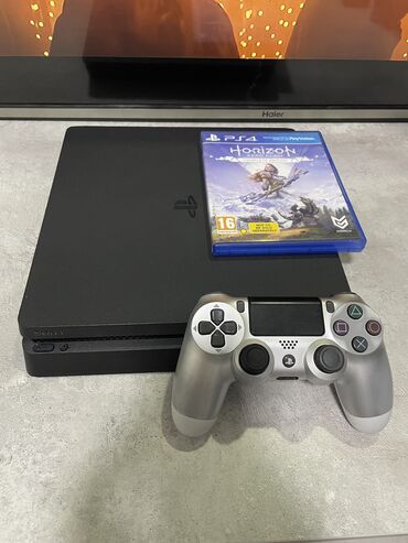 стралная машына: PlayStation 4 Slim 500 Gb Приставка в хорошем состоянии Все нужные