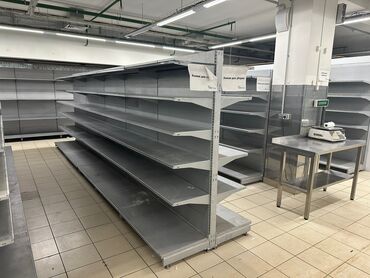 Витрины: Стеллаж, Витрины, стеллажи, полки торговые металлические б/у, полка — 9