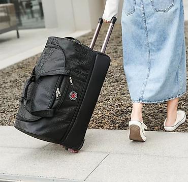 Дорожные сумки: ПРОДАЮ ДОРОЖНУЮ СУМКУ ТРАНСФОРМЕР ЧЕМОДАН С ВЫДВИЖНОЙ РУЧКОЙ И at lalafo.kg — 10 Дорожные сумки: ПРОДАЮ ДОРОЖНУЮ СУМКУ ТРАНСФОРМЕР ЧЕМОДАН С ВЫДВИЖНОЙ РУЧКОЙ И — 10