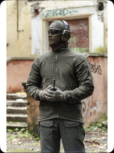 Толстовки: Доставка по городу Бишкек бесплатная 🚀🚀🚀 Тёплая флисовая кофта — 6