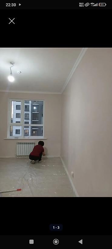 Покраска: Покраска стены потолок и.т квартира дома офиса чисто аккуратно за — 2