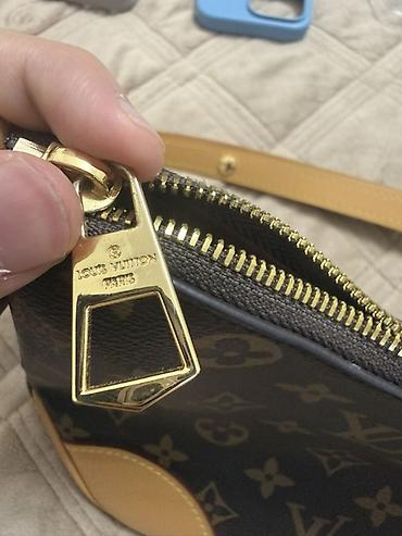 pari: Сумка Louis Vuitton Monogram (коричневый канвас) кожаная брендовая не — 2