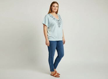 kurtki przejściowe damskie carry: Carry, Women's blouse, size 2XL