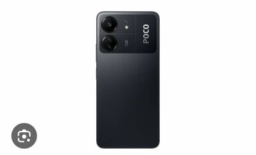 в рассрочку телефон: Poco C65, Б/у, 256 ГБ, цвет - Черный, 2 SIM